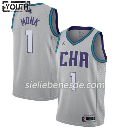 Kinder NBA Charlotte Hornets Trikot Malik Monk 1 Jordan Brand 2019-2020 City Edition Swingman